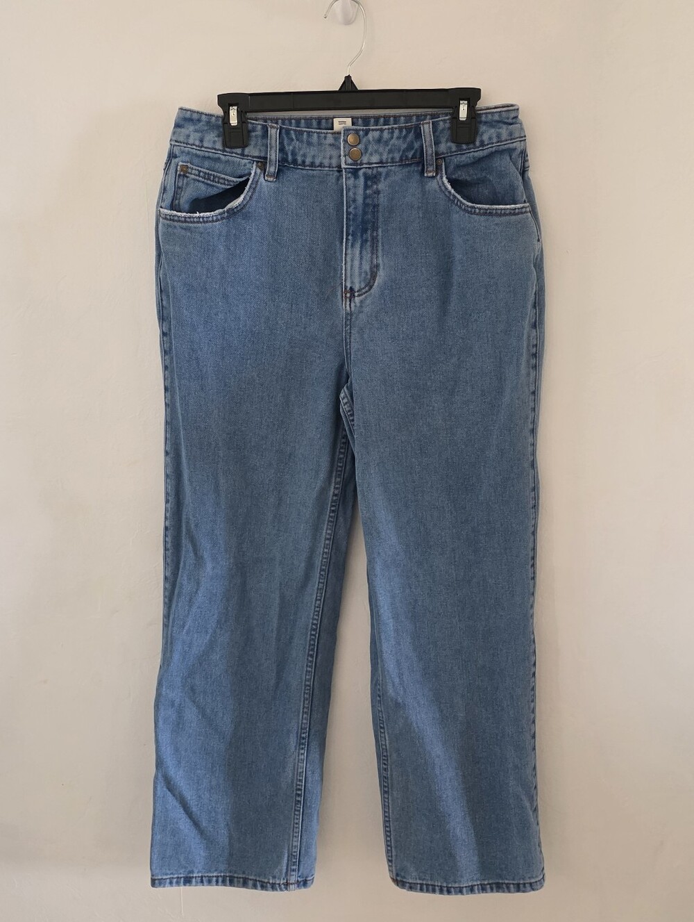 Billabong x The Salty Blonde "Chill Out" High Rise Wide Leg Jeans Size 31